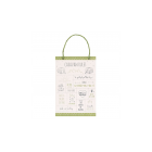 30cm Happy Camper Caravan Rules Hanging Sign